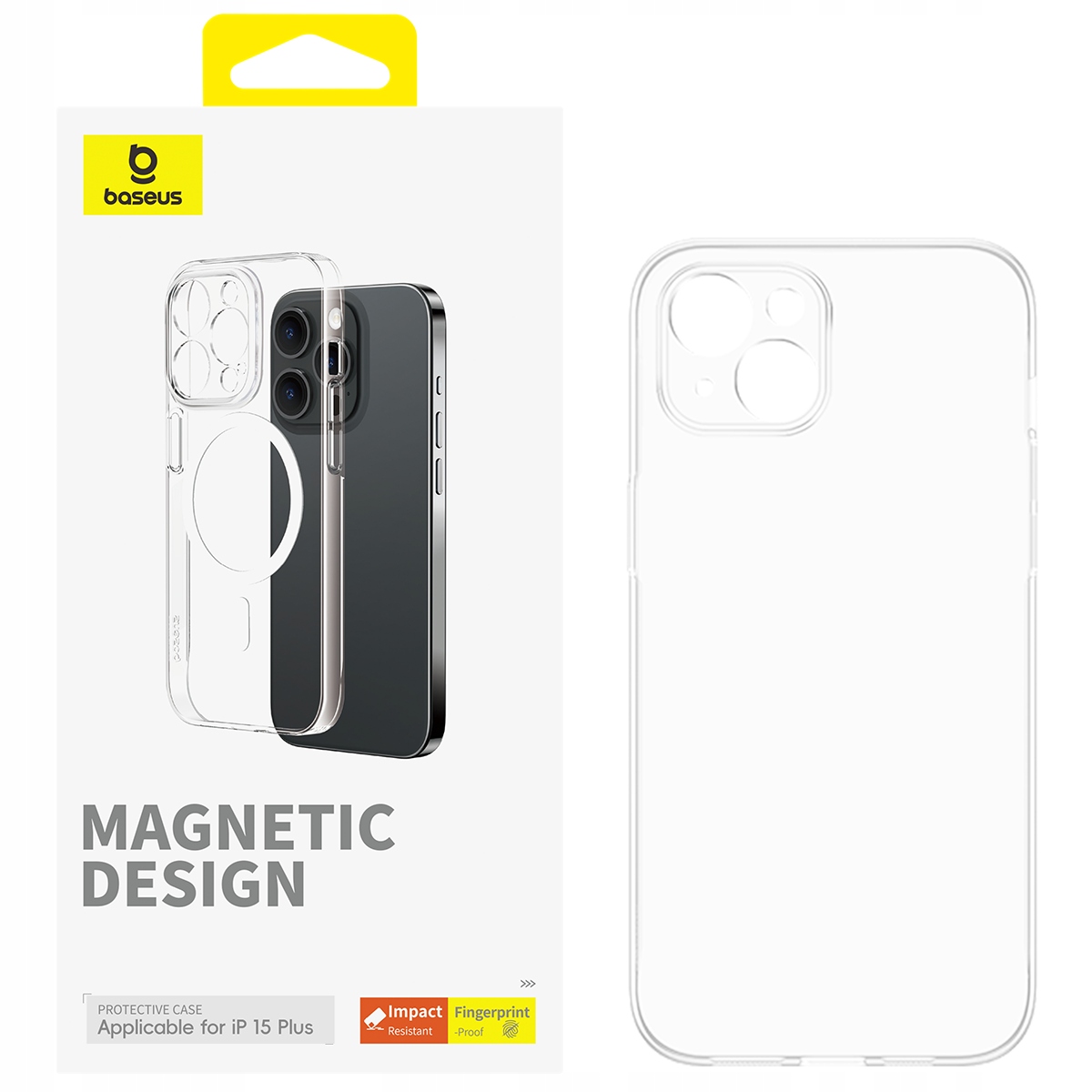BASEUS ETUI OCHRONNE Z MAGSAFE CASE POKROWIEC OBUDOWA DO IPHONE 15 PLUS Dedykowany model Iphone 15 Plus