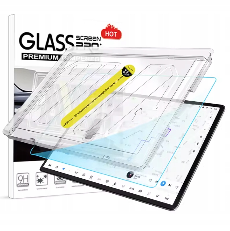 Szkło Hartowane do Tesli Model 3 Y z ramką do montażu Maxi Group