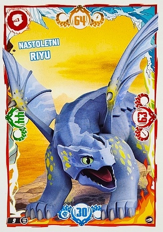 Lego Ninjago Karta Seria 10 nr 009