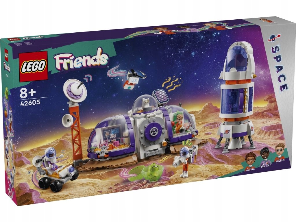 Lego 42605 Friends Vesmírná stanice a raketa