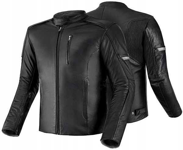 Shima HUNTER+2 Black pánska kožená motocyklová bunda L Predaj