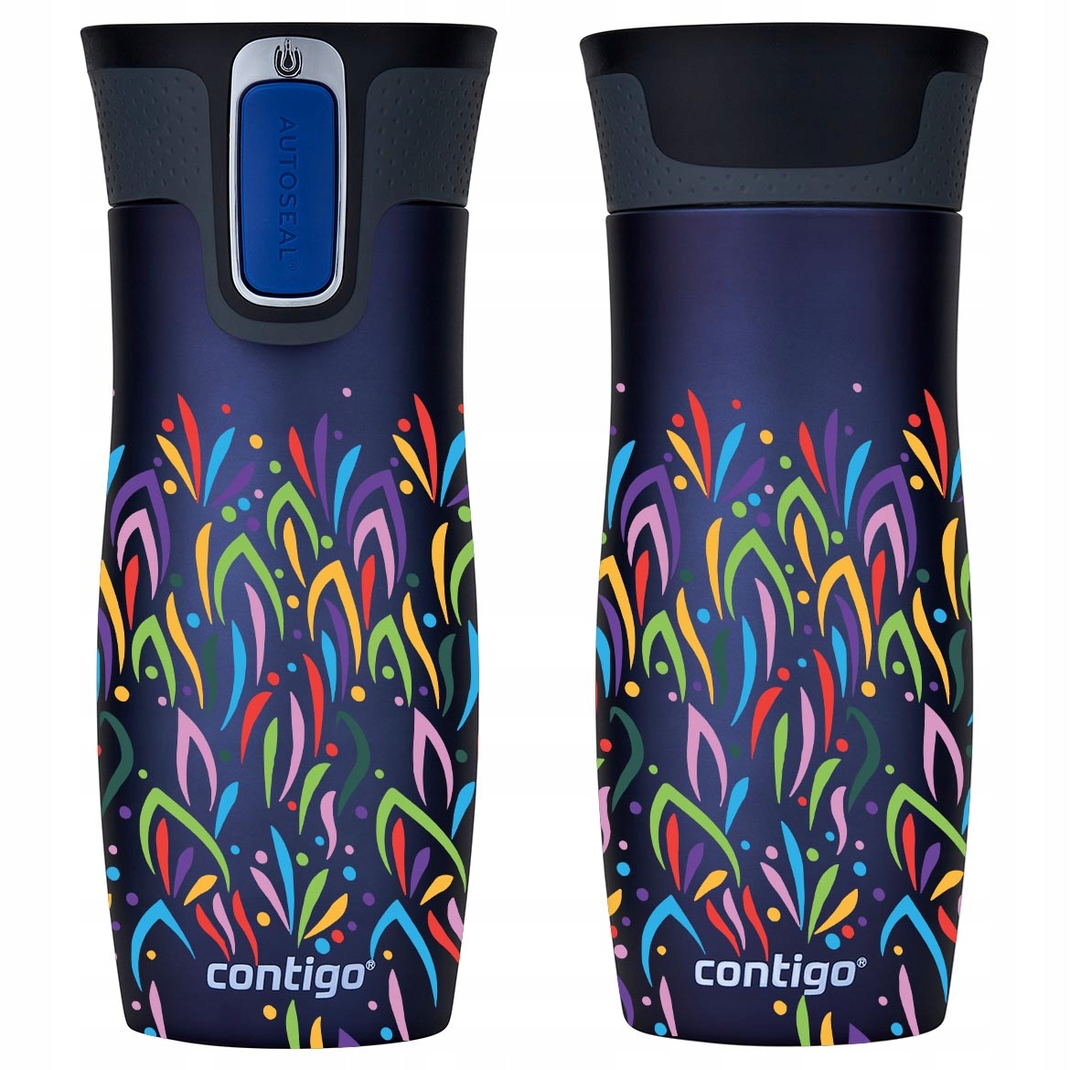 Termohrnek Contigo West Loop 2.0 470 ml Floresy Granát Mat