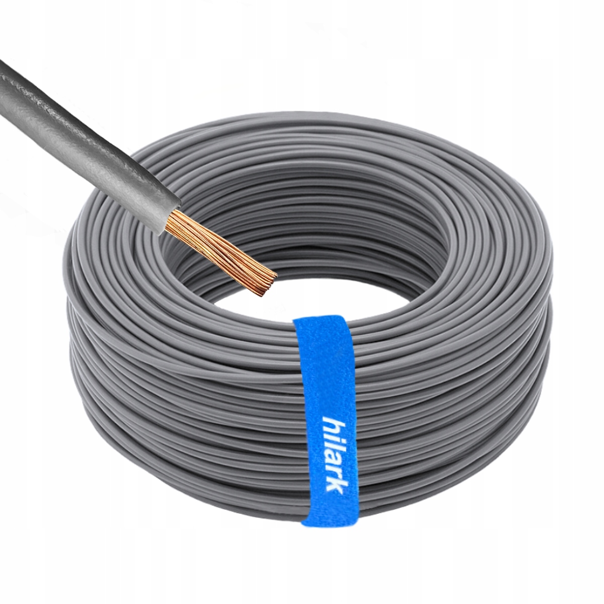 Inštalačný kábel 2,5 mm² H07V-K LgY 1x2,5 mm² sivý 100 m, lanko triedy 5