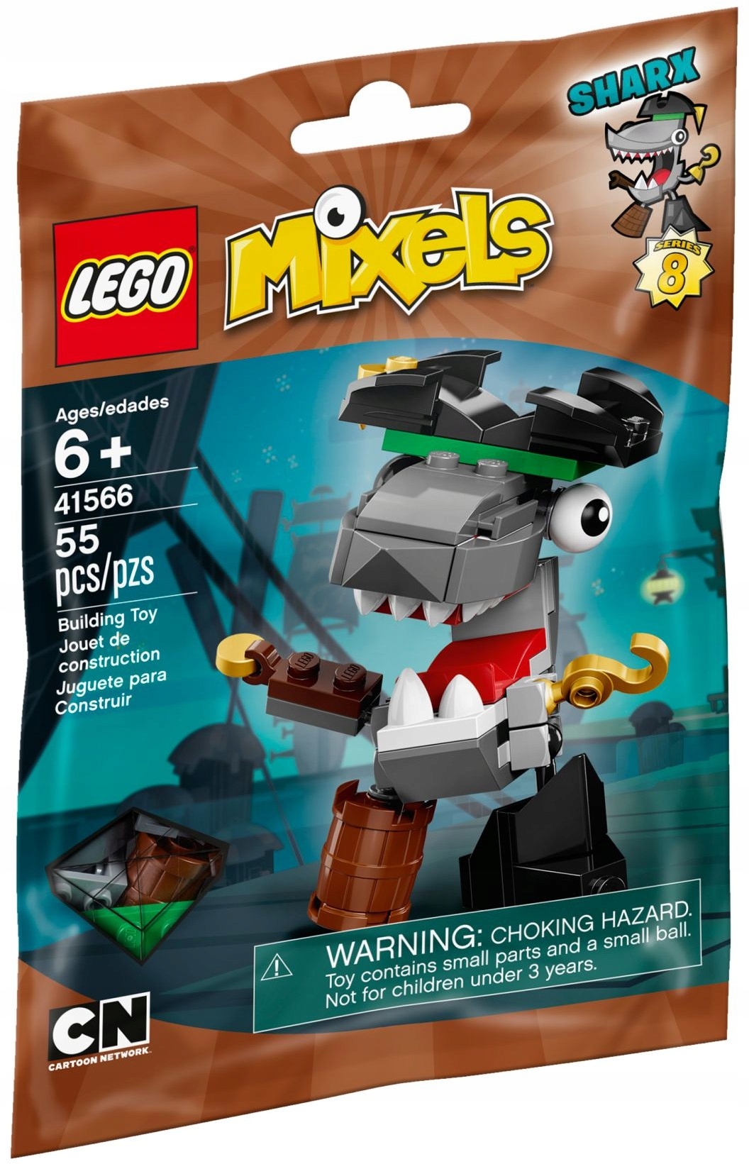 

Lego Mixels Sharx Seria 8 41566
