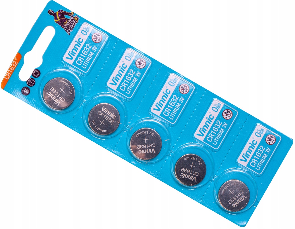 

5x Bateria Litowa Vinnic 3V CR1632 Cr DL 1632