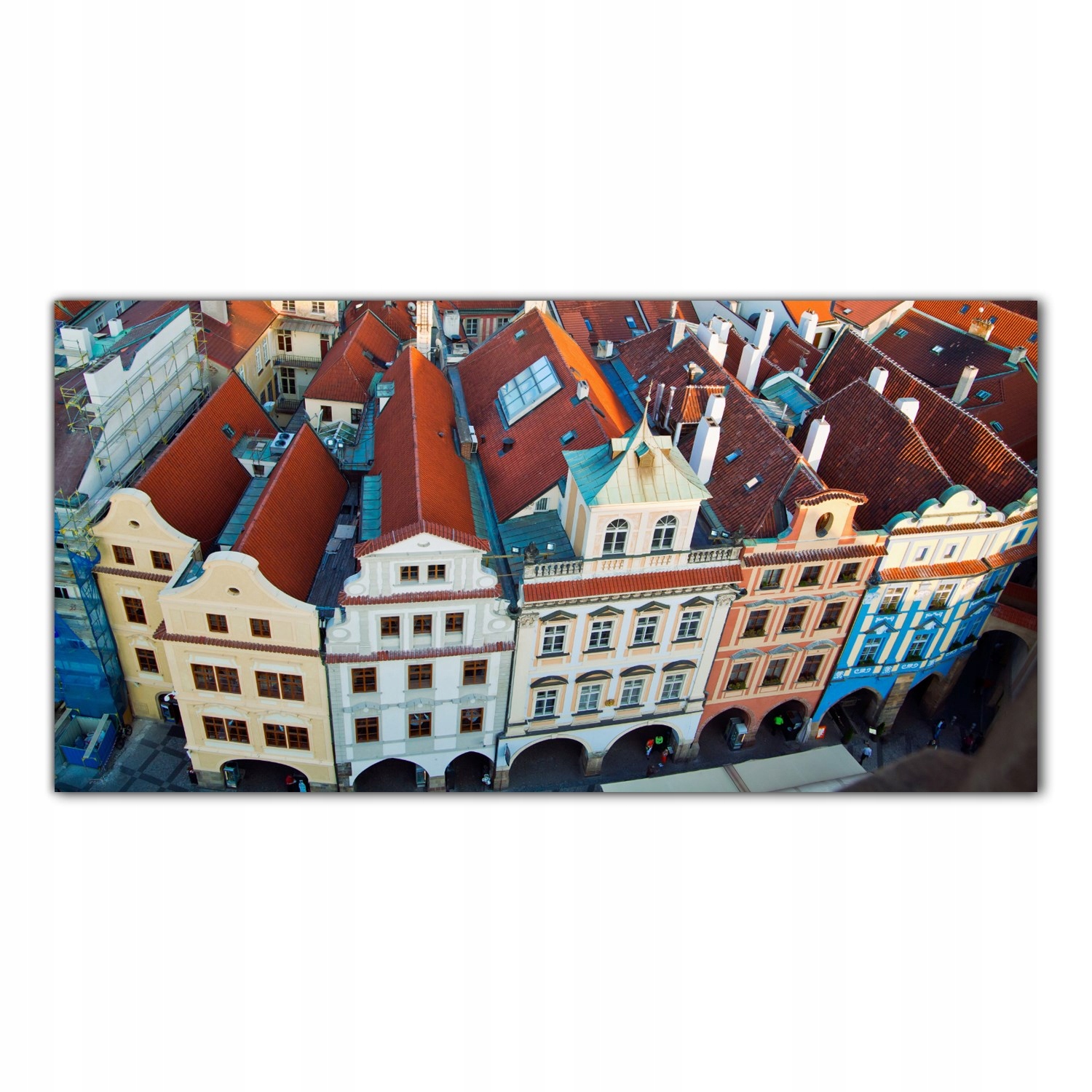 

Obraz Szklany Foto-obraz Praga Miasto Rynek 100x50