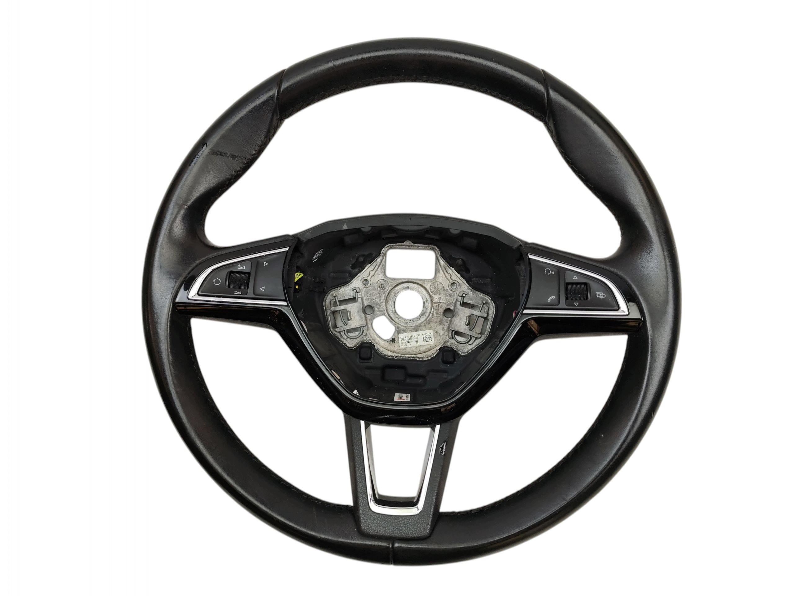 lenkrad Leder MULTIFUNKCJA SKODA RAPID YETI 5L0419091G