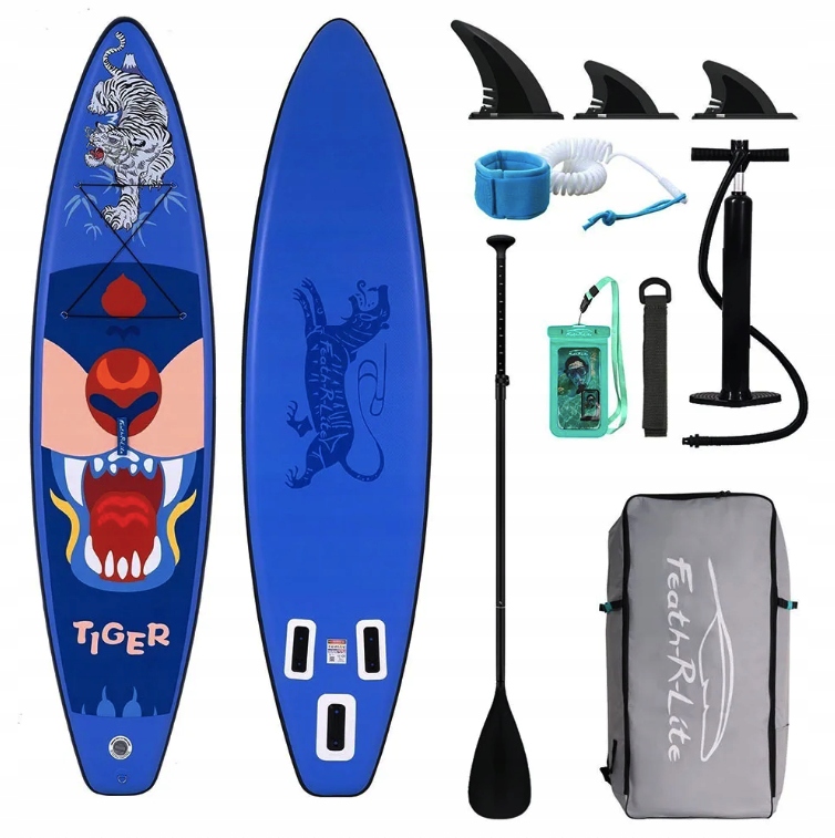 DESKA SUP DO PŁYWANIA POMPOWANA 335 cm Akcesoria FR17B