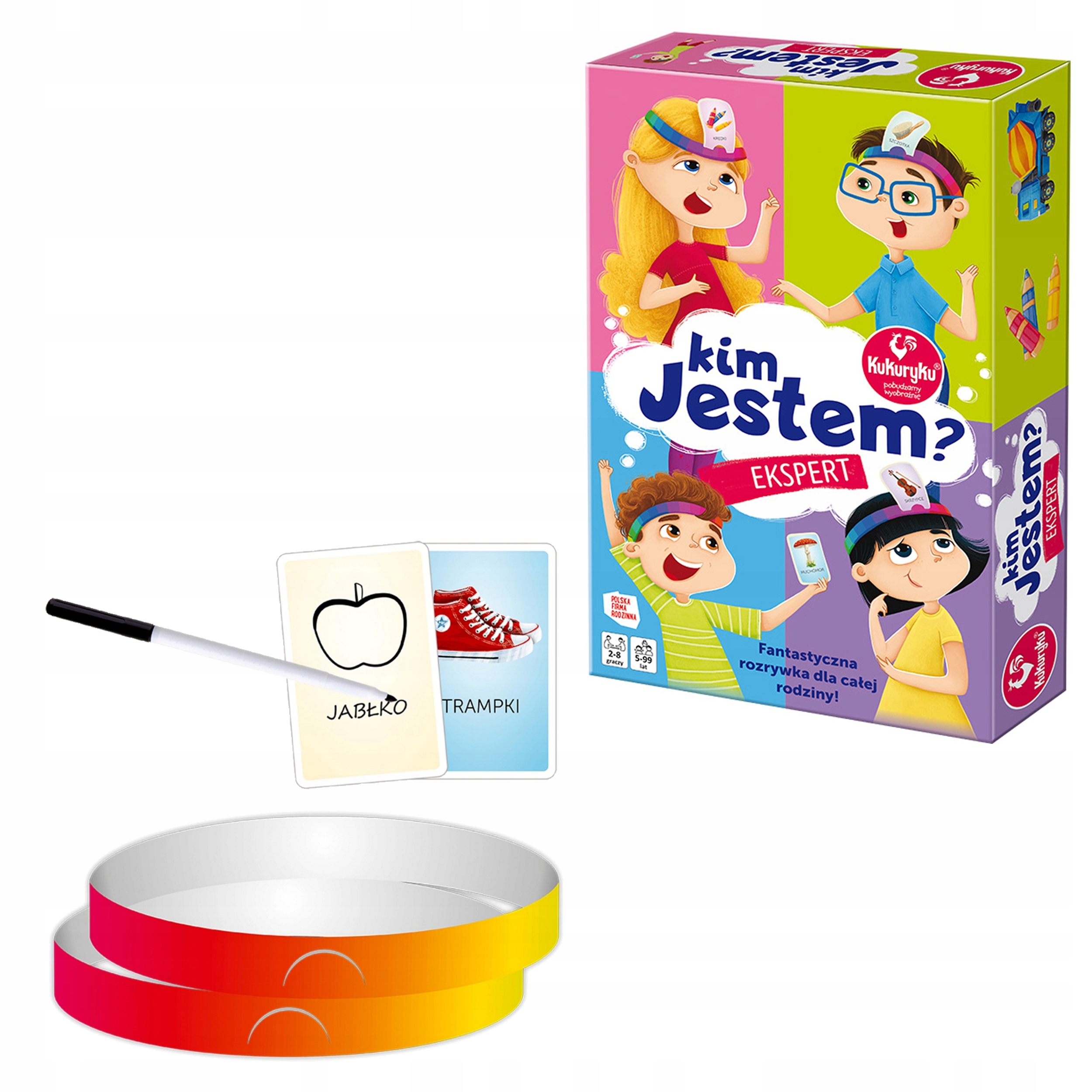 

Gra Logiczna Rodzinna Kim Jestem Ekspert Kukuryku