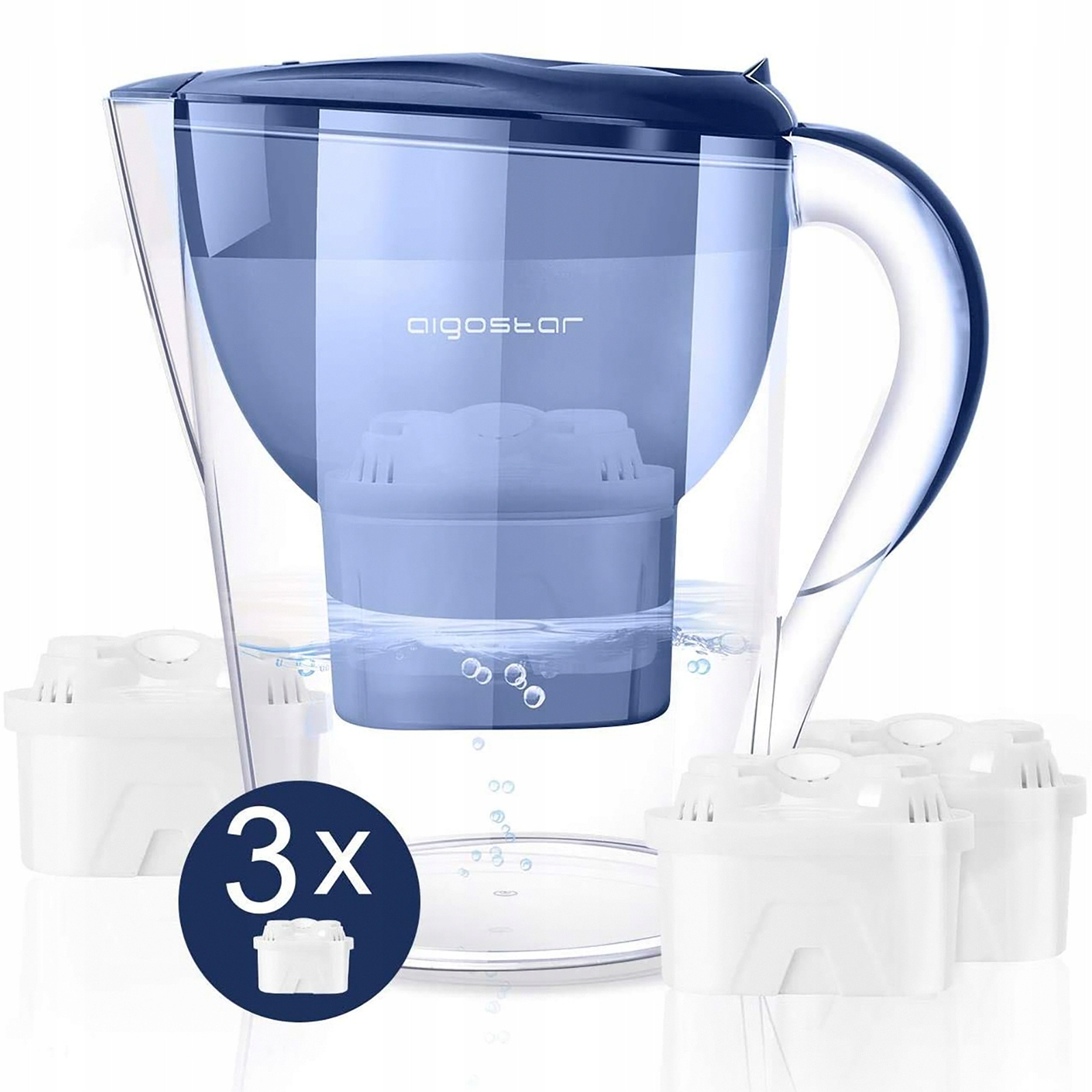 

Dzbanek filtrujący 3,5L + 3 wkłady