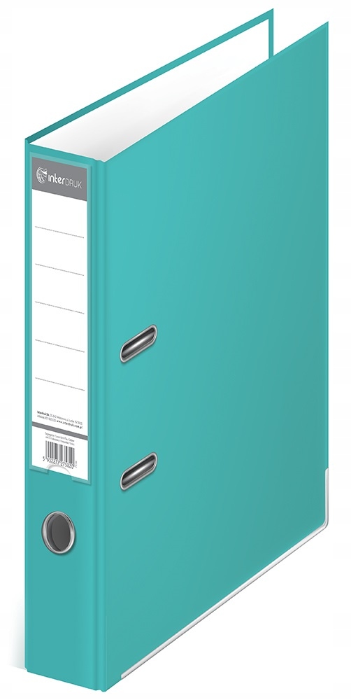 

Segregator A4 75mm turkusowy Interdruk