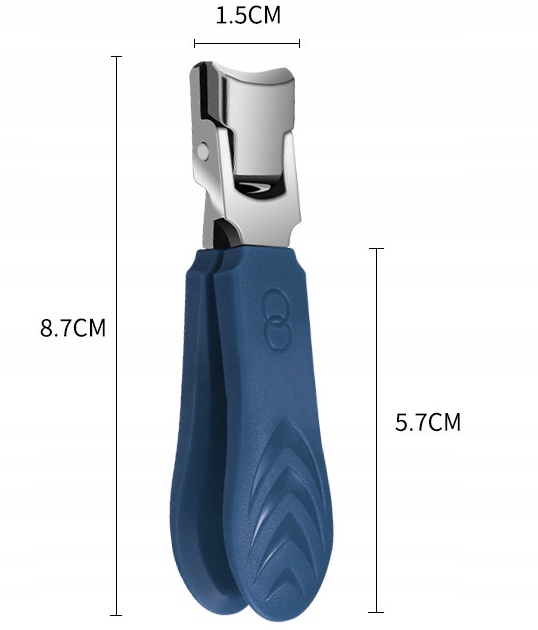 CĄŻKI DO TWARDYCH grubych PAZNOKCI antypoślizgowy obcinacz nr Cp5 Rodzaj inny