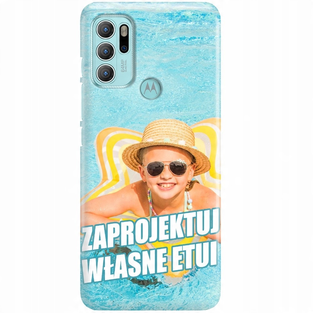 

Etui Własnym Nadruk do Motorola Moto G60s Kreator