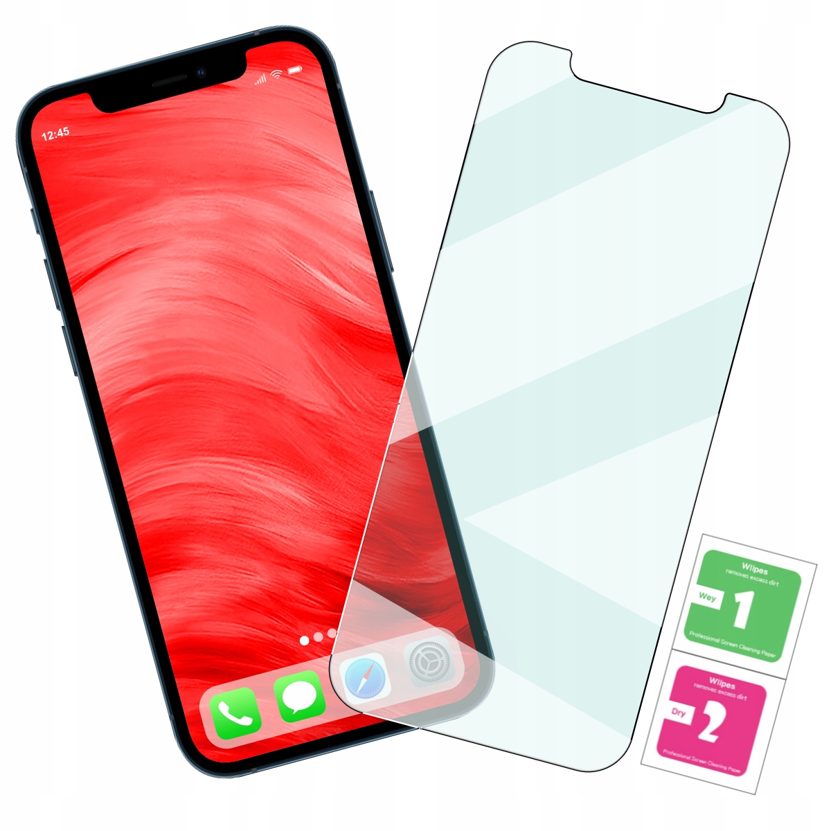 

Szkło Hartowane Ochronne 9H do iPhone 12 Mini