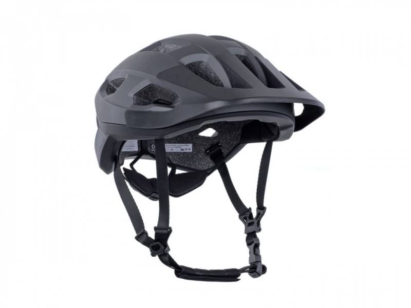 Kask Author Vento Led Usb szaro-czarny 55-58
