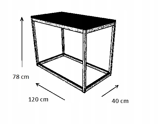 KONSOLA NOWOCZESNA ELEGANCKA CHROM SZKŁO 120x40/78 Marka Signal