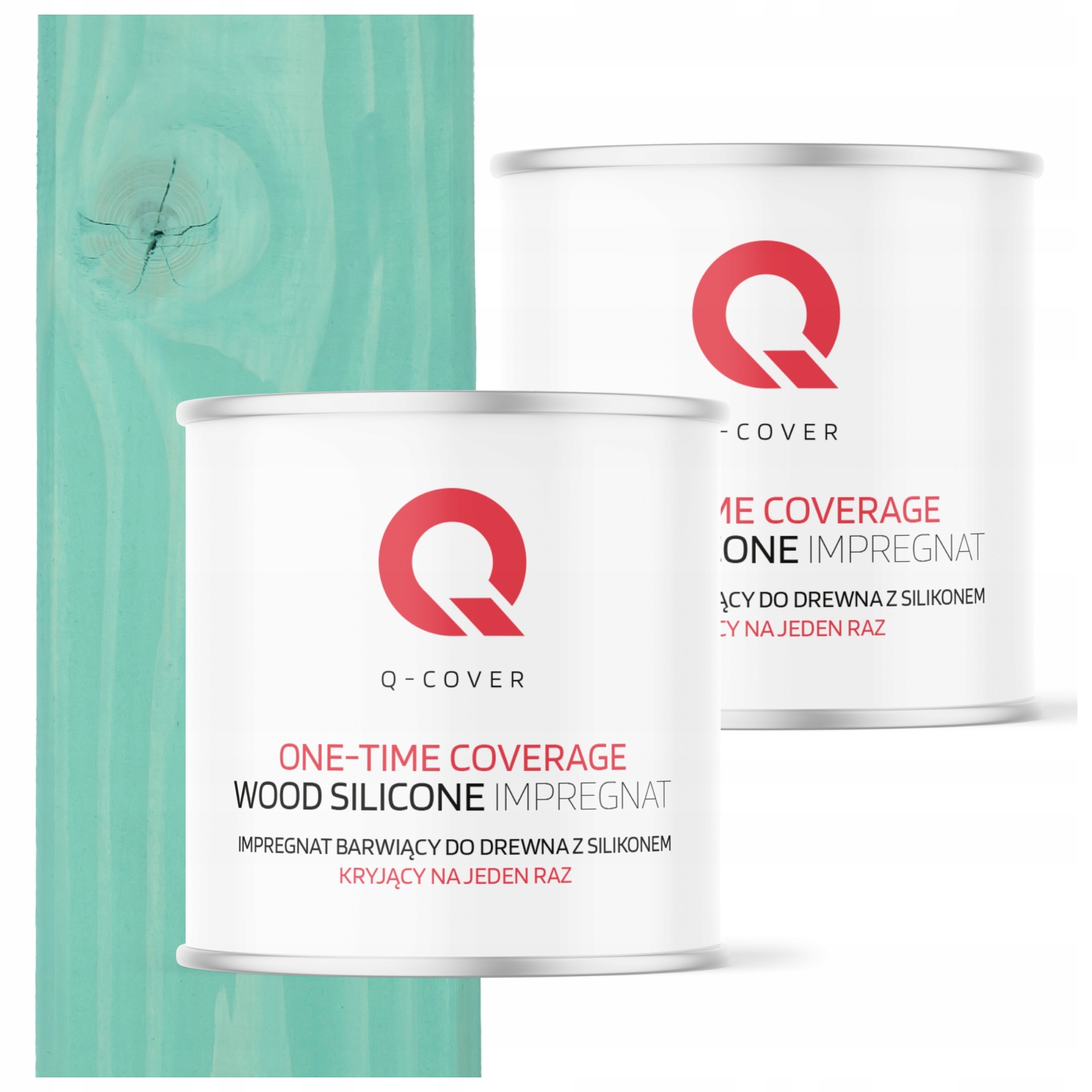 Impregnace Na Dřevo, Krycí Na Jedno Použití Barva, Barva Mátová H1553 2X2,5L