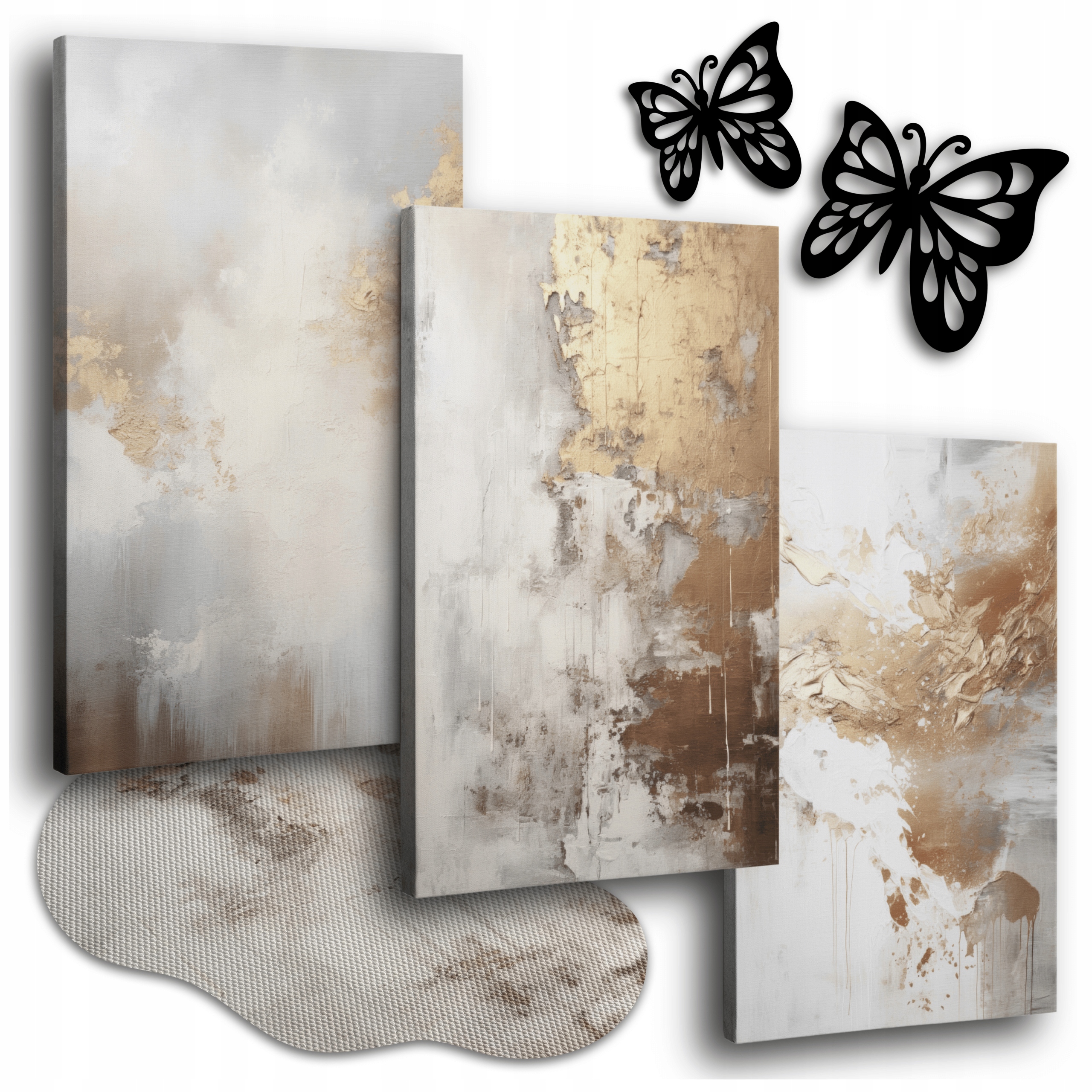 Obraz Na Plátně 120x50 cm Obrazy Do Obývacího Pokoje Mramor 3DÍLNÝ Abstrakce