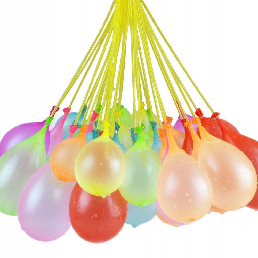 Balóny na vodu vodné bomby 37 ks Viacfarebné