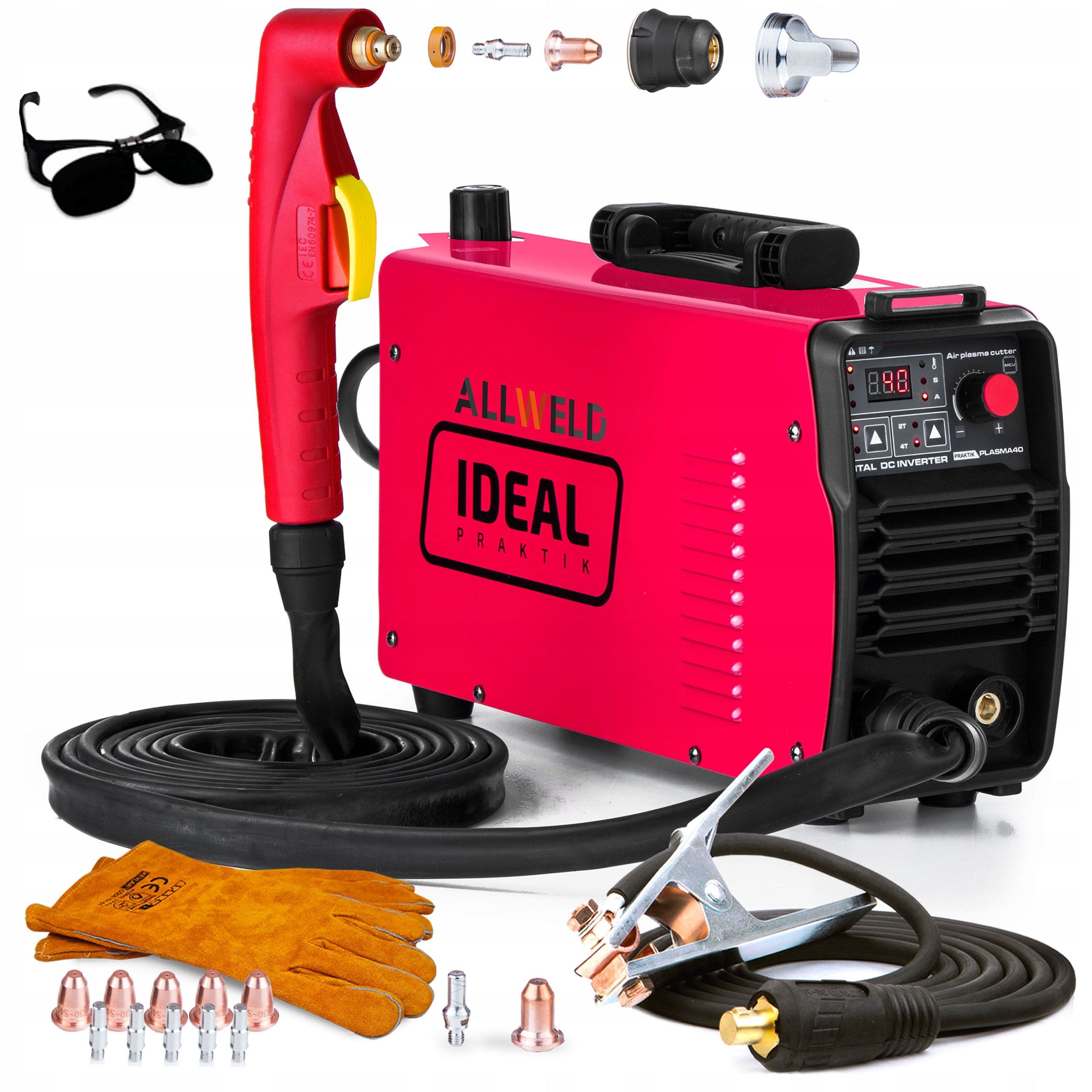 ПЛАЗМОВИЙ РІЗАК PLASMA IDEAL 40 IGBT 16MM