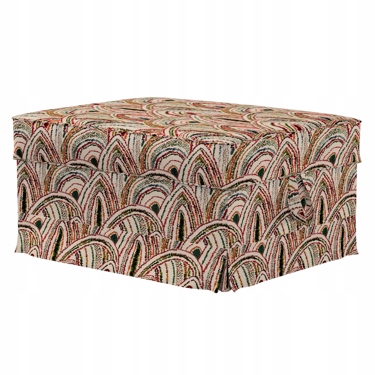 Poťah na podnožku Ektorp Bromma Ikea, zelený