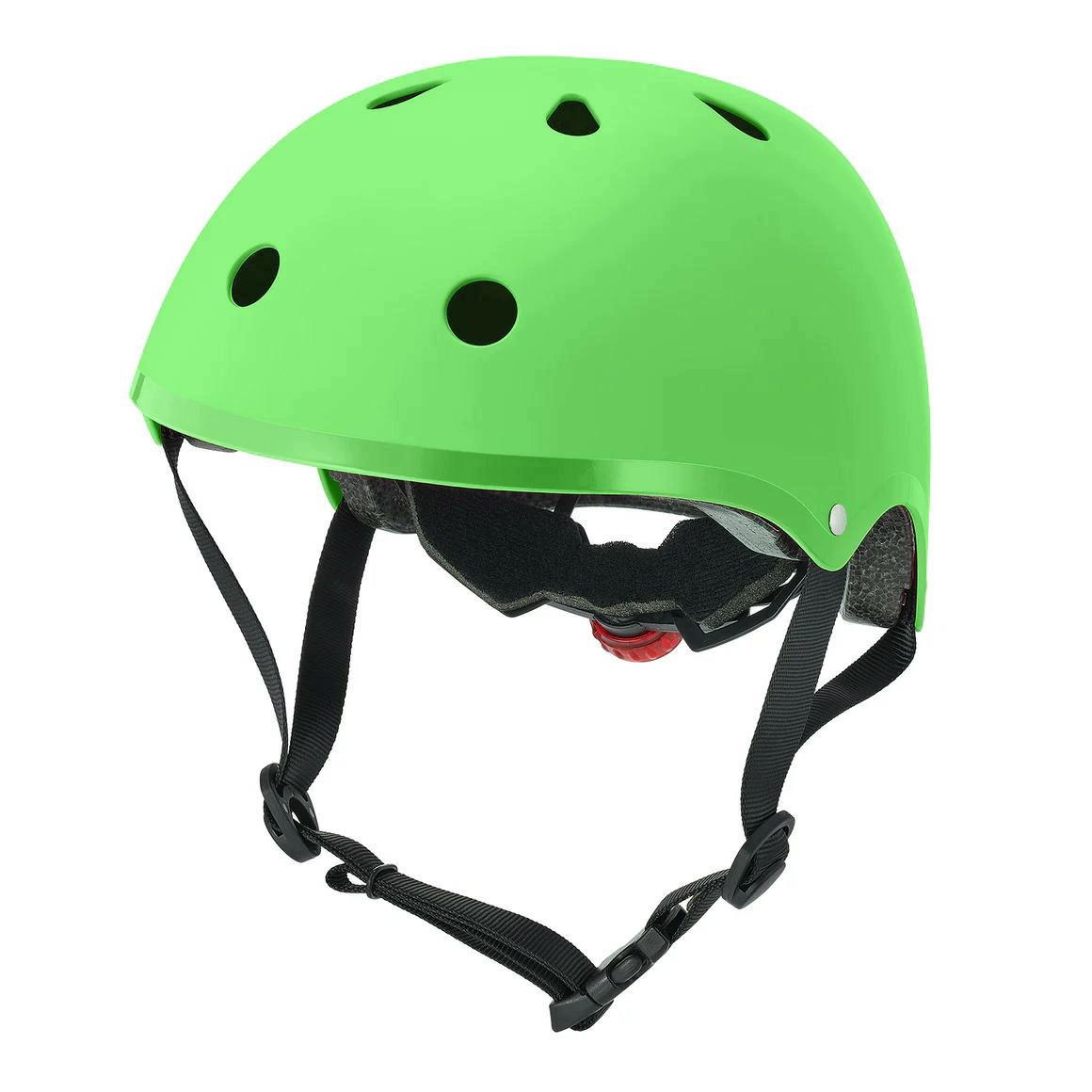 Hornit kask dziecięcy z lampką Airo zielony S 48-53cm regulowany lampka Led