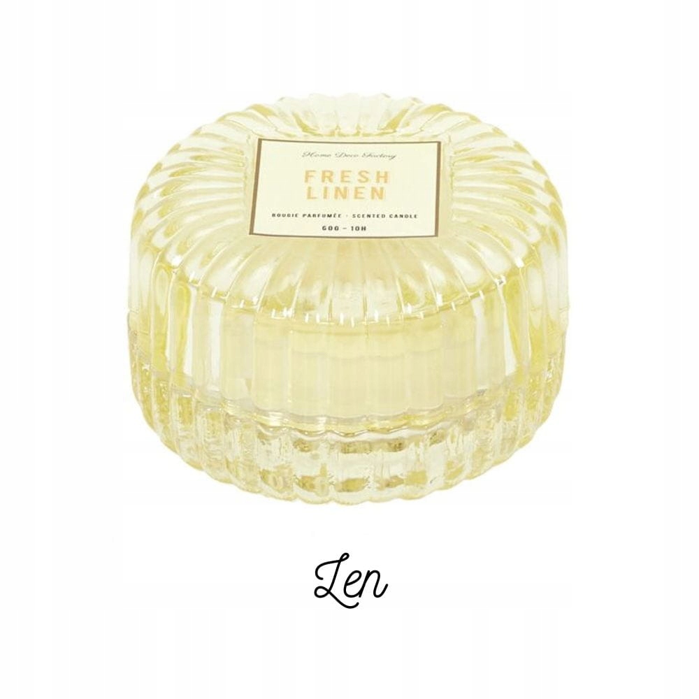 

Świeca zapachowa w szkatułce zapach len