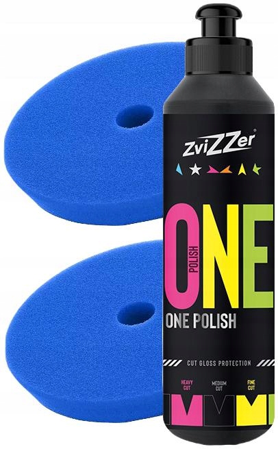 ZviZZer ONE POLISH 2x THERMO BLUE ZESTAW PASTA PAD