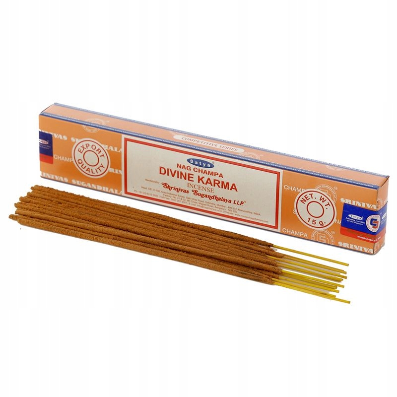 

Kadzidełka Satya Nag Champa Divine Karma