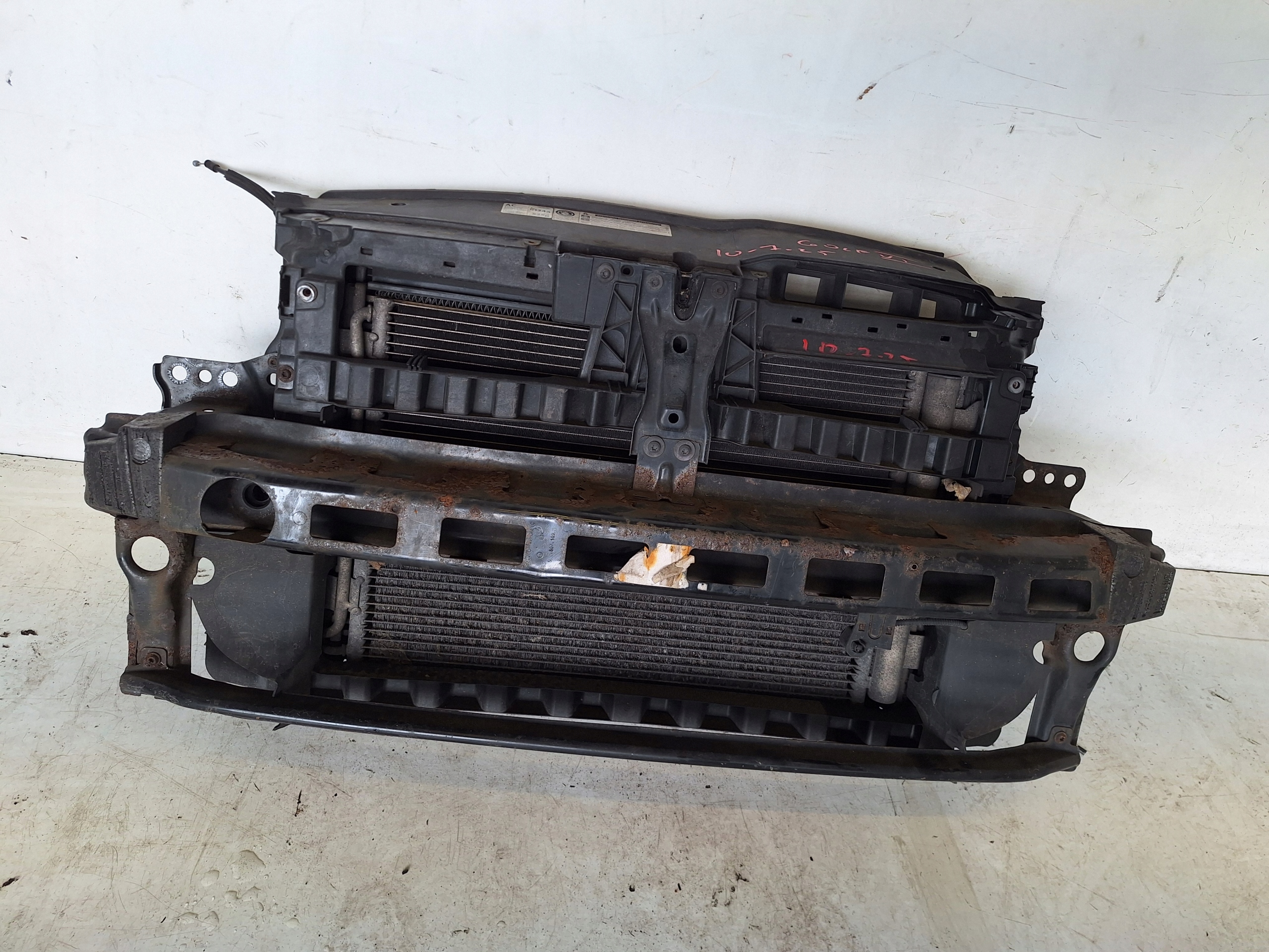 VOLKSWAGEN GOLF VI 08-13 support panel for radiators 1.6 / 2.0 TDI