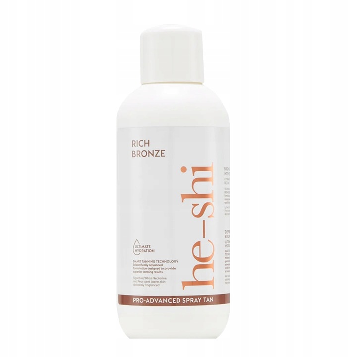 He-Shi sprejový opalovací přípravek tmavé barvy Rich Bronze 100 ml x 3ks