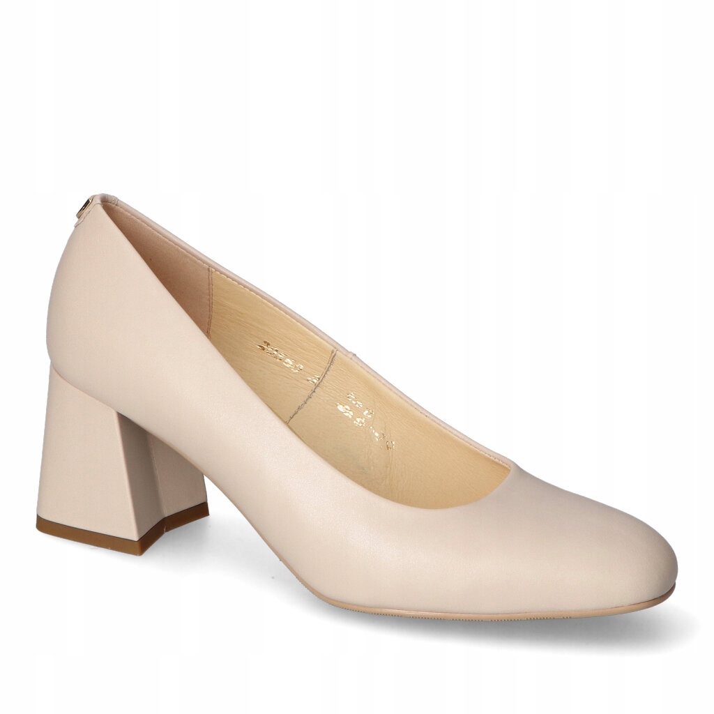 Czółenka Sala SA-388 Beżowe lico 37