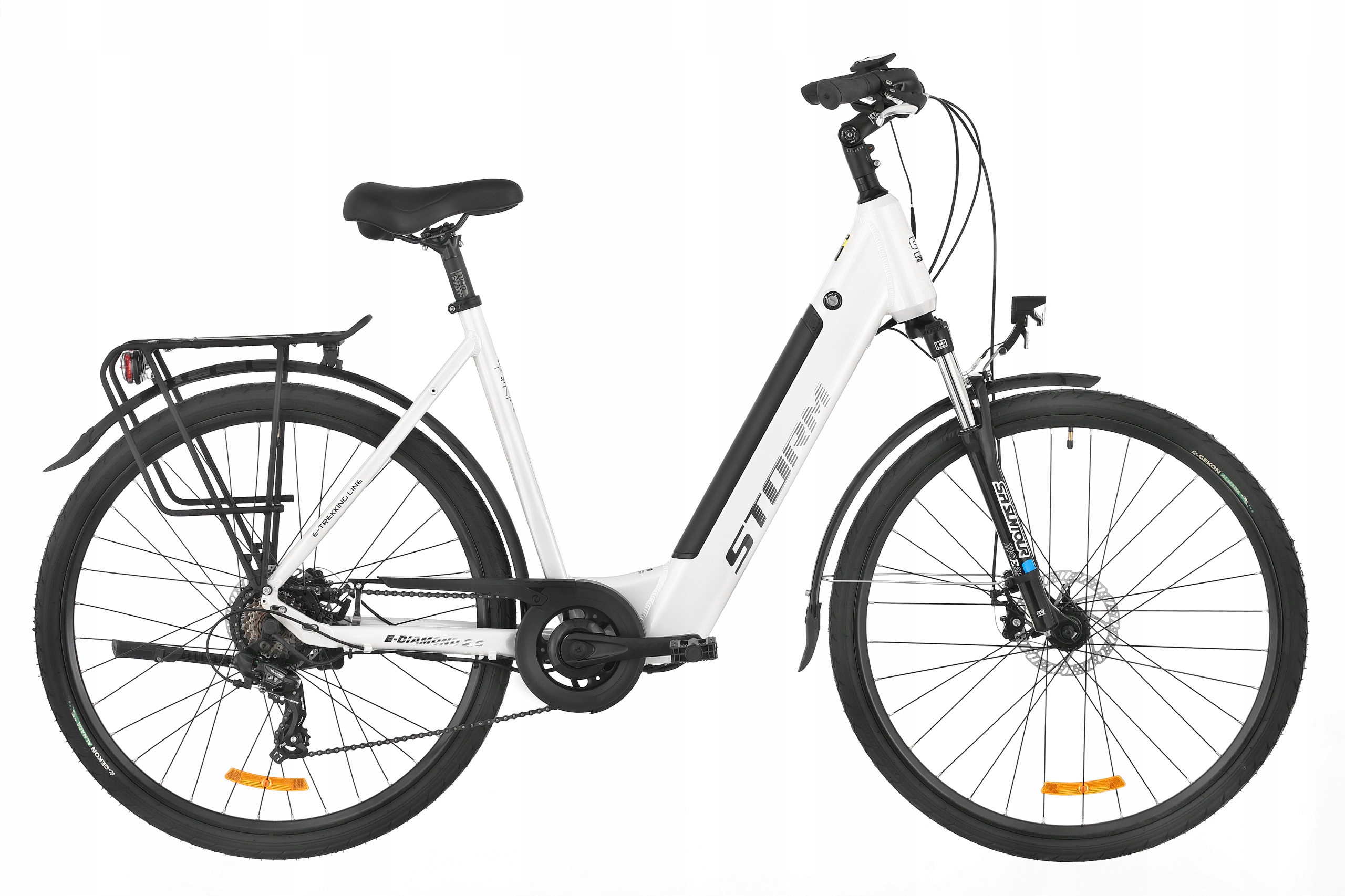 Rower elektryczny Storm E-diamond Deep 1.0 cappuccino L