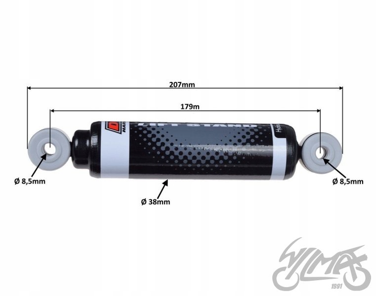 AMORTYZATOR PODNOŚNIKA MOTOCYKLA l Producent WZMOTO