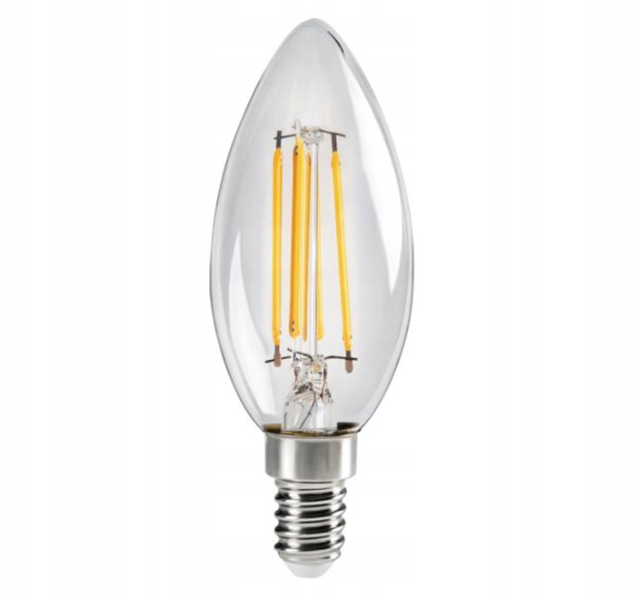 Żarówka LED E14 Filament 6W Edison Ozdobna C35 EAN (GTIN) 5903796114515