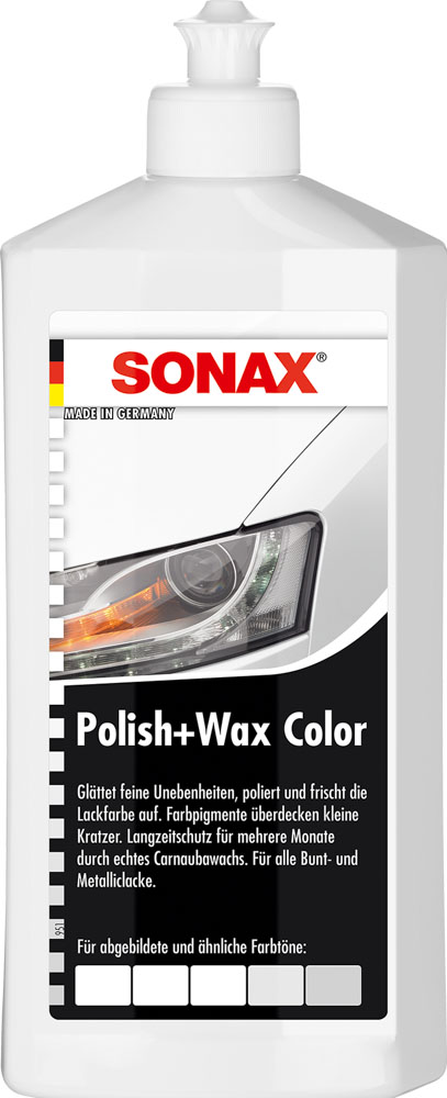 WOSK KOLORYZUJĄCY NANOPRO BIAŁY 500ML SONAX