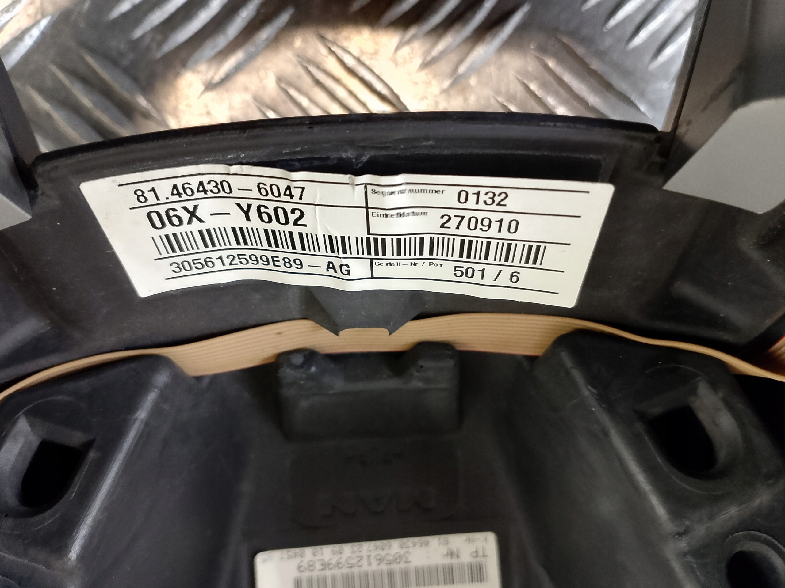 lenkrad MAN TGX 18 T 81.46430-6047