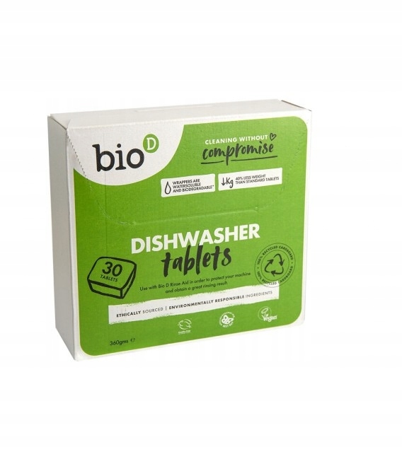 

Tabletki Do Zmywarki, 30 Szt., Bio-d