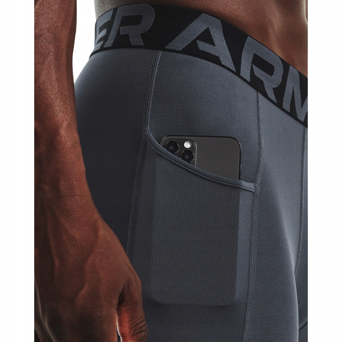 LEGGINSY TRENINGOWE MĘSKIE UNDER ARMOUR KIESZEŃ M Płeć mężczyzna