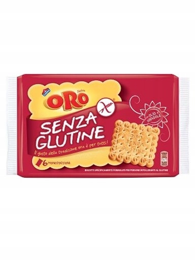 Levně 4x Saiwa Oro sušenky senza glutine 240 g