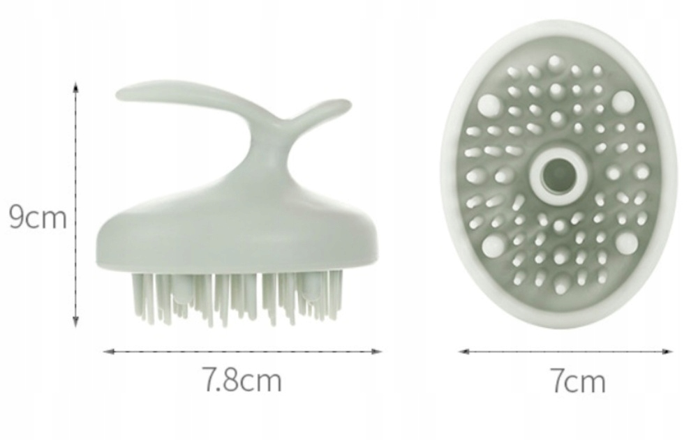 SZCZOTKA DO MYCIA MASAŻU SKÓRY GŁOWY FaSoLa Rodzaj do masażu