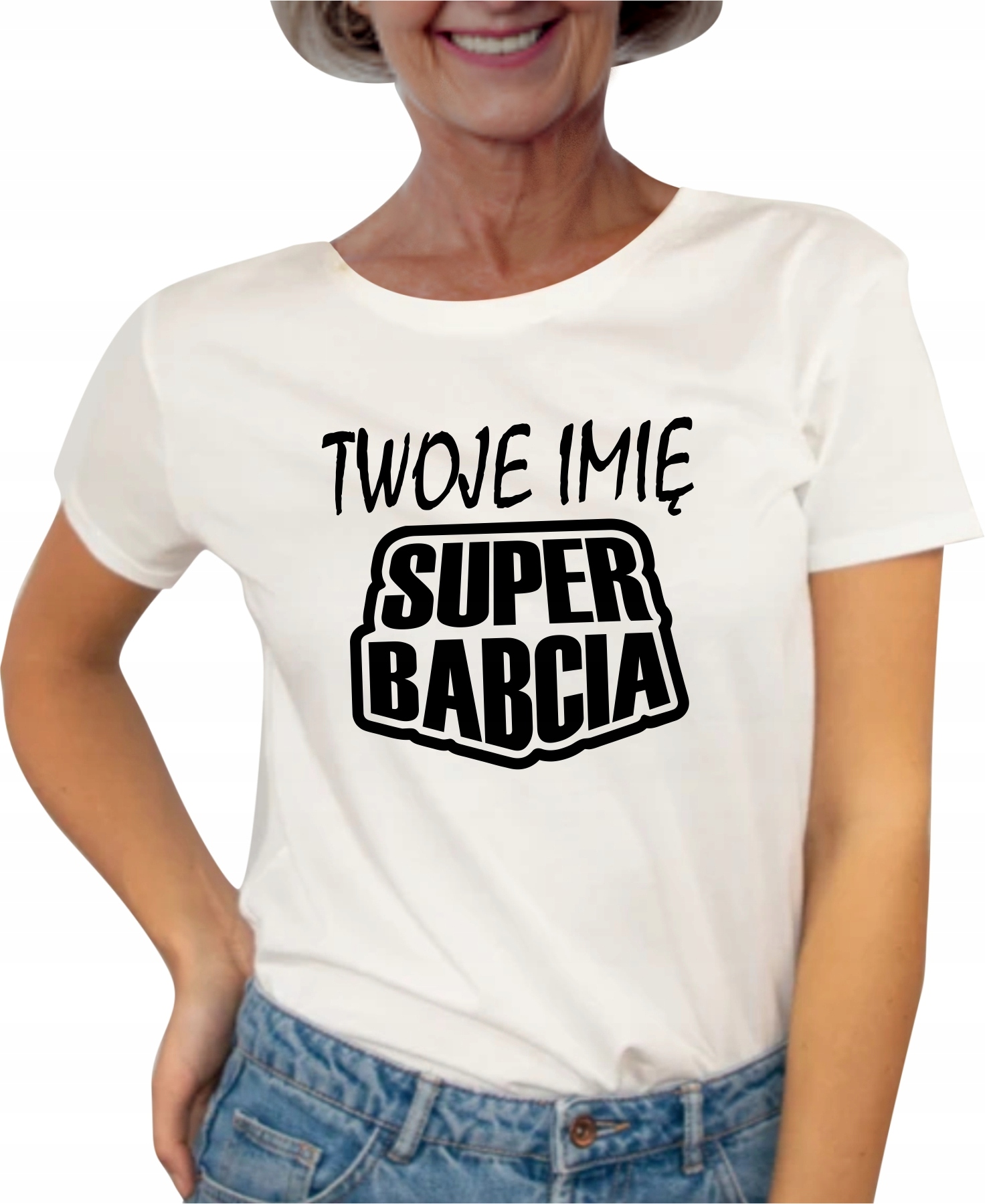 

Koszulka Bluzka Imieniem Prezent Dzień Babci 9502