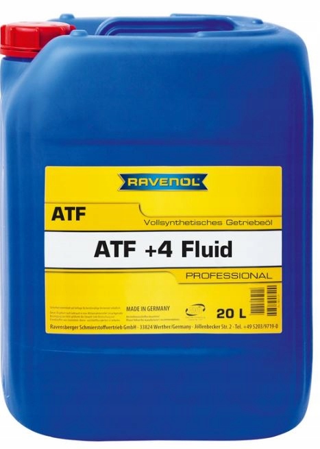 OLEJ PRZEKŁADNIOWY ATF+4 FLUID 20L