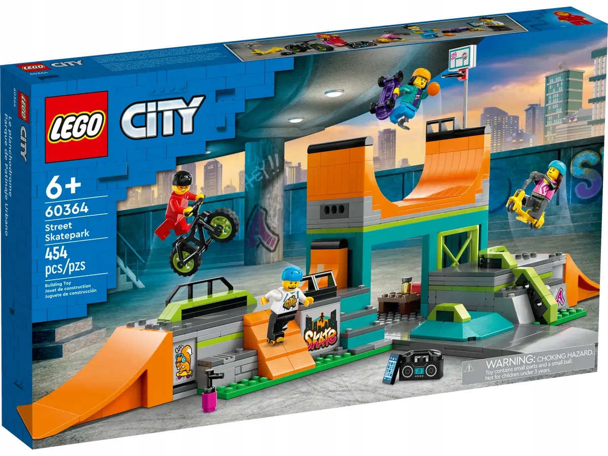 Lego City Street Skatepark 454EL 60364