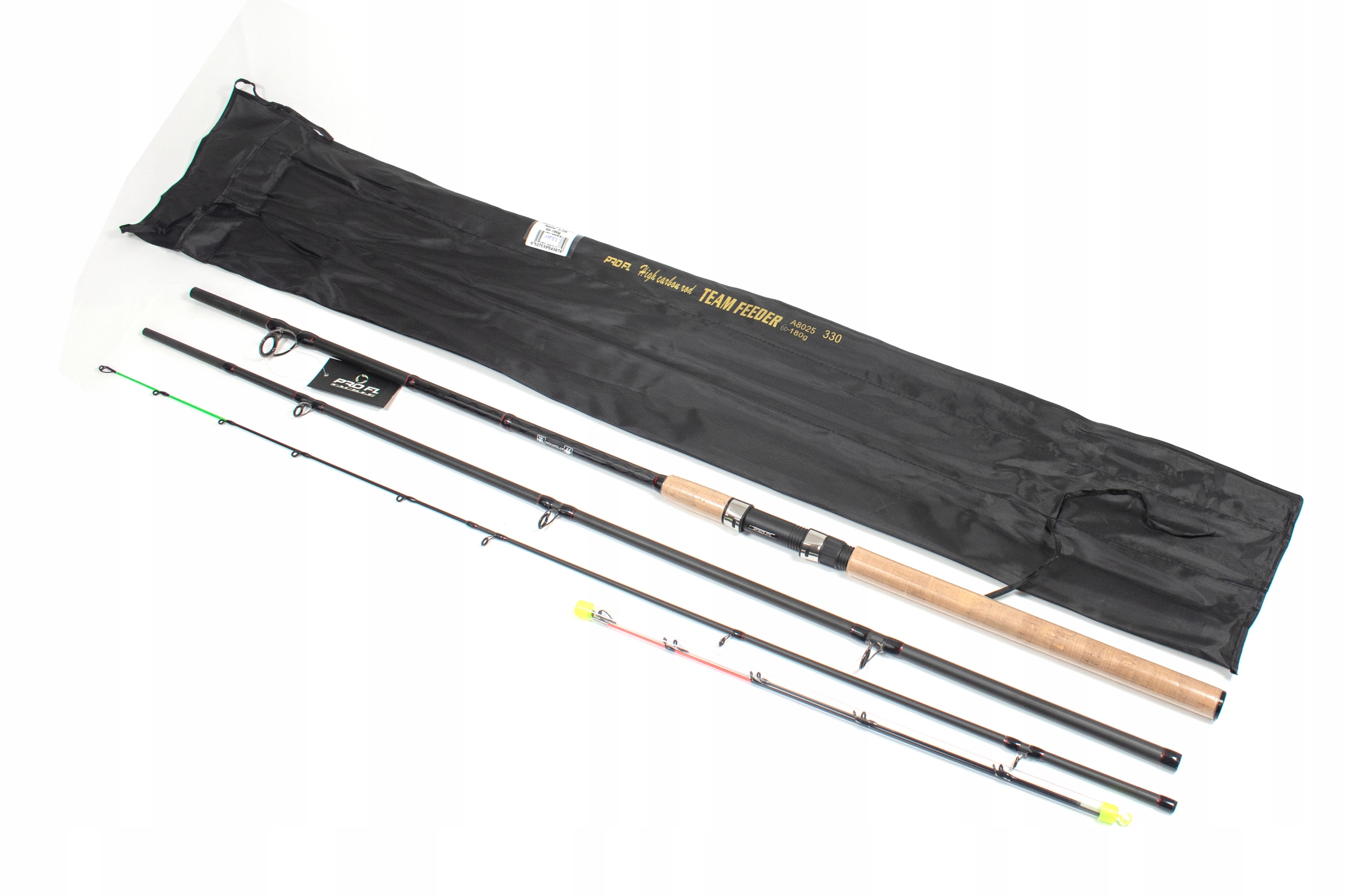 Pro Fl Team Feeder Power Fighter 330 c.w. 60-180g waga 263g Spigot