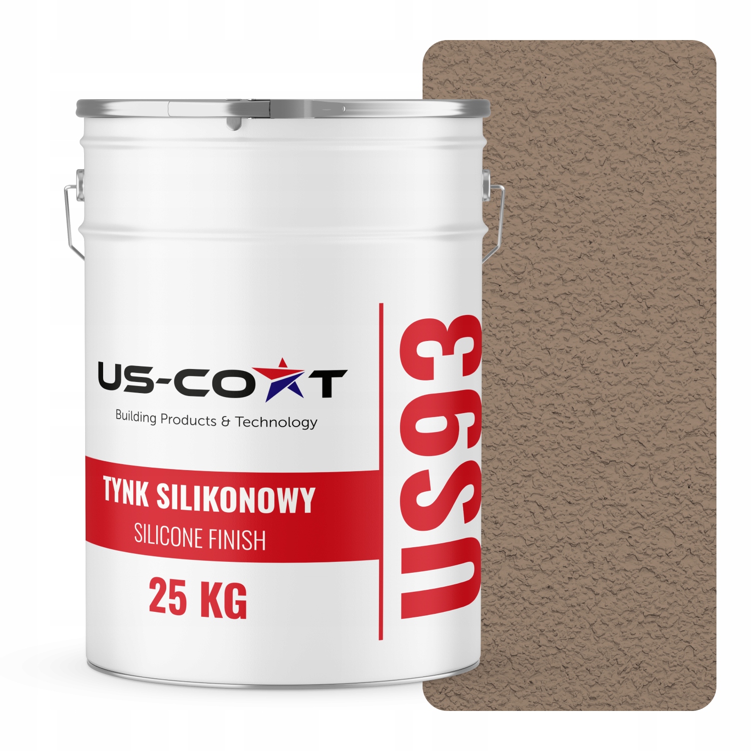 Oriešková Silikónová Omietka F535 25 Kg Baranek Granulácia 1.5 mm