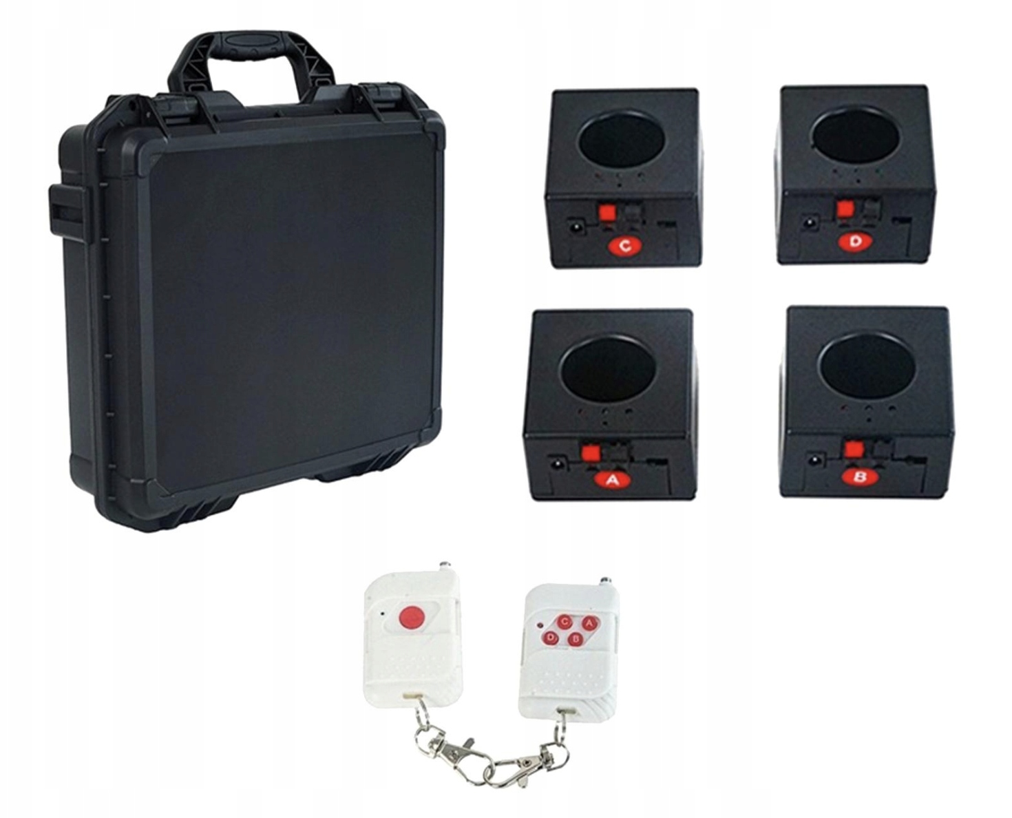 Základňa Fontány Ohňostrojovej S Diaľkovým Systémom Štartovania Komplet