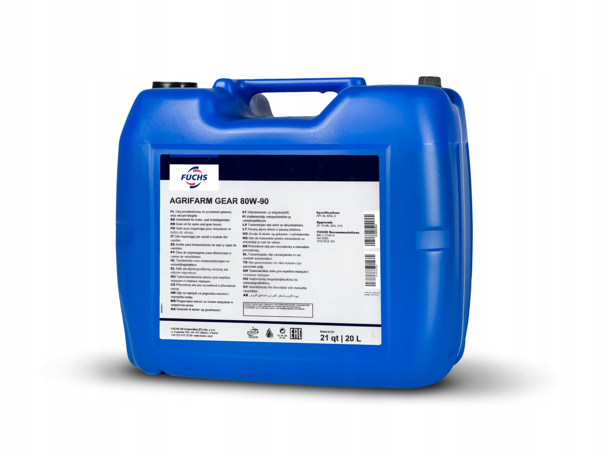 AGRIFARM GEAR 80W90 20L