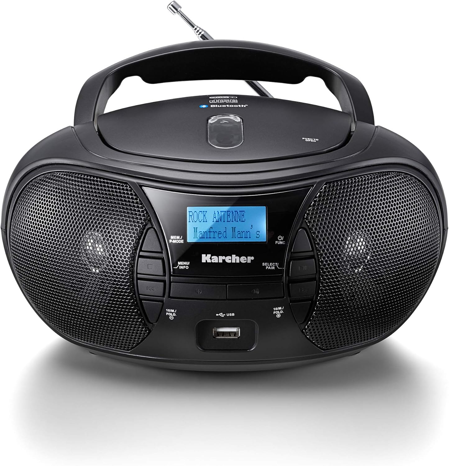Radio Boombox Kärcher Rr 5028D Dab+ CD Usb Bluetooth Fm przenośne Kärcher R