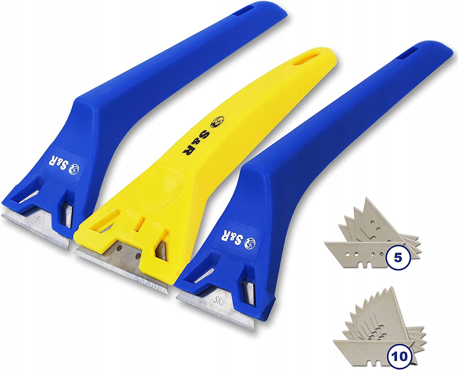 S&r Zestaw skrobaków S&r 3szt. 15szt. ostrzy SK5
